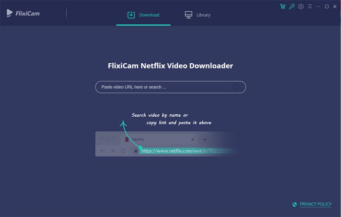 FlixiCam Main Interface